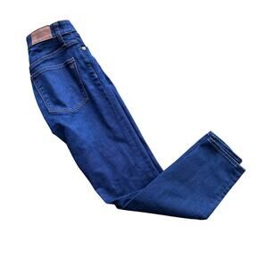 Madewell Curvy High-Rise Skinny Dark Wash Jeans